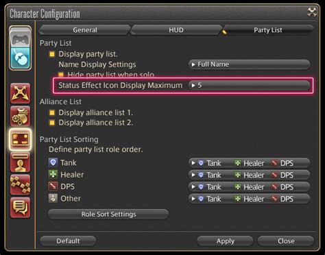 ff14 status effects.